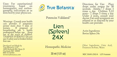 Lien (spleen) 24x_30ml_v1 (Lien (spleen) 24x 30ml V1)